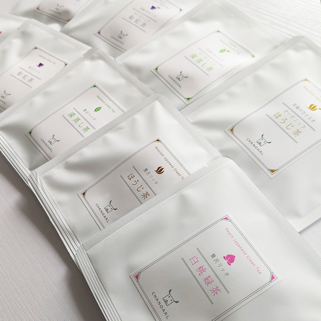 CHANOARL贅沢リッチ＆至福のひとときオーガニック日本茶ティーバッグ個包装タイプが新登場！