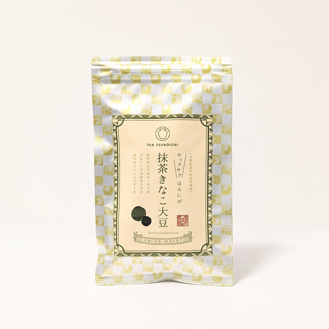 抹茶きなこ大豆【京都宇治抹茶使用】つぼ市製茶本舗