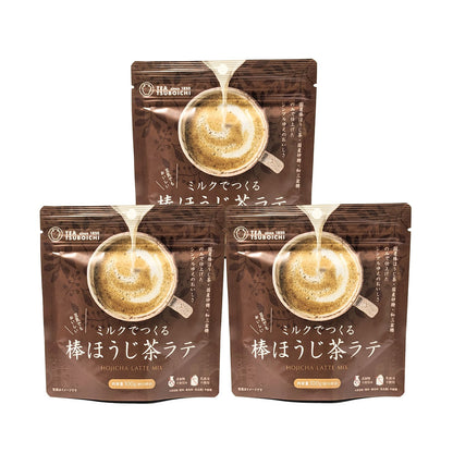 ミルクでつくるほうじ茶ラテ【お得な3個セット】つぼ市製茶本舗