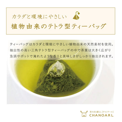 CHANOARL 植物由来ティーバッグ 緑茶
